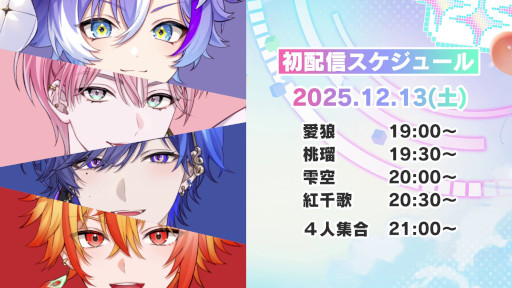 ꡼ No.006Υͥ / ȯδVTuber˥åȡ֤ϤϤ!!פ1213˽ۿ»ܡǳ4̾ȤСλѤǳư