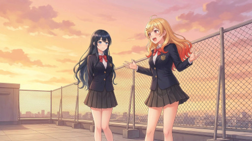 画像ギャラリー No.002のサムネイル画像 / ファンとの対話を起点にAIアニメを制作する「IDOL:UnderCode」,メインキャラクターの姿を描いたプレムービーを公開