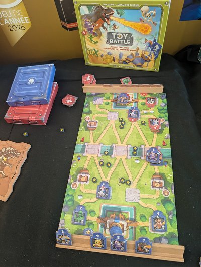 画像ギャラリー No.024のサムネイル画像 / フランス最大のアナログゲームイベント「FIJ2026」をレポート。アスドール大賞は「Toy Battle」，2人用ゲームが流行中
