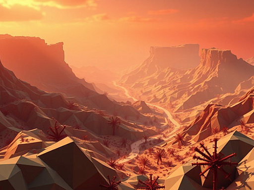 画像ギャラリー No.002のサムネイル画像 / GDC会場で初披露された「Scorched Nebraska」を紹介。生きた世界を作っていくユニークなMMO［GDC 2026］