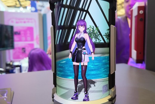 画像ギャラリー No.012のサムネイル画像 / 中国発のAIキャラクターポッド「Dipal D1」，VRMやFBXなどのモデルを導入でき，自由にカスタマイズできる。日本語にも対応し，値段は約16万円［CJ2026］