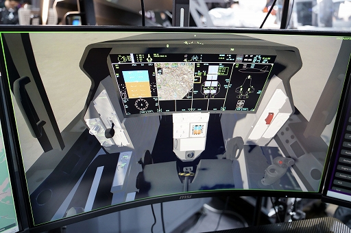 画像ギャラリー No.018のサムネイル画像 / 本格フライトシムは分かるけど，最新鋭「F-35」の軍用シミュレータがなぜ？ RAZBAM JAPANブースでは，憧れの空をちょっと身近に感じた［TGS2026］