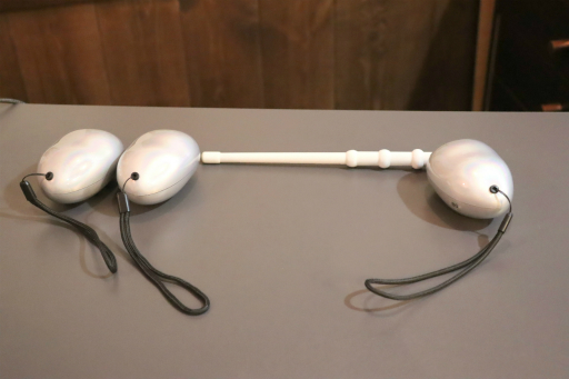 画像ギャラリー No.002のサムネイル画像 / 「ナンジャタウン」の新アトラクション「ナジャヴとふしぎな石ころ」を体験。触覚デバイス「echorb」の振動に導かれて謎を解き，隠されたお宝を探す