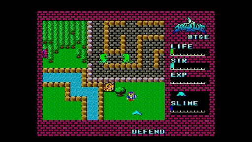 画像ギャラリー No.004のサムネイル画像 / 「EGGコンソール ハイドライド MSX2」本日配信。勇者ジムが神話伝説最強の悪魔バラリスの打倒を目指して冒険するアクションRPG