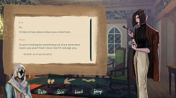 画像ギャラリー No.005のサムネイル画像 / 現実離れした船上で失われた過去を探り，帰るべき場所を見つける。女性同士の恋愛をテーマにしたビジュアルノベル「The Bitter End」発表