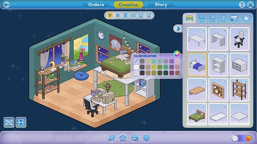 画像ギャラリー No.002のサムネイル画像 / 個人ブログ，ファンサイト，掲示板――。あの頃のネット生活を楽しめるカジュアルネットシム「HOMEWAVE」，Steamストアページを公開