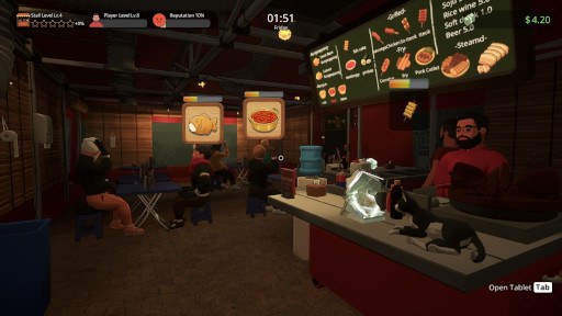 画像ギャラリー No.003のサムネイル画像 / 「POJANGMACHA : 韓国屋台経営シミュレーター」,4月9日にSteamでリリース。たい焼きやホットドッグなどの屋台メニューを販売