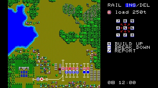 画像ギャラリー No.004のサムネイル画像 / 初代「A列車で行こう」,EGGコンソールで本日配信。線路を敷設し,大統領列車をゴールまで導くシミュレーションゲーム