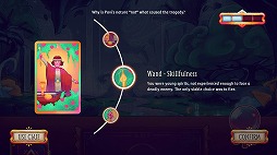 画像ギャラリー No.009のサムネイル画像 / タロットを題材にしたナラティブゲーム「The Spirit Weaver」，4月1日にSteamで発売。選択によって運命が変わるビジュアルノベル