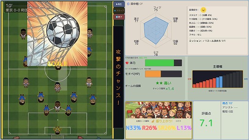 画像ギャラリー No.003のサムネイル画像 / サッカー育成シム「Football Rising: Zero To Hero」,体験版をSteamで配信。カードバトルと人生シミュレーションを融合
