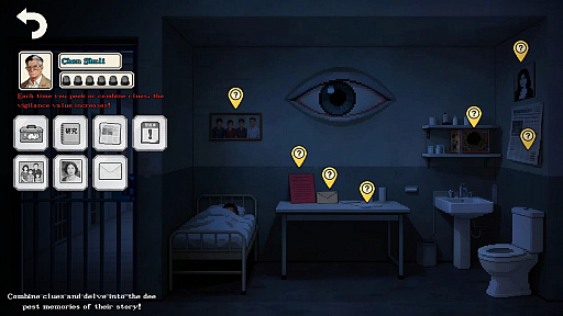 画像ギャラリー No.004のサムネイル画像 / 超能力乱用の疑いで特殊拘置所に収容，31日間の観察下で生き延びる。新作タイトル「窥视」発売開始