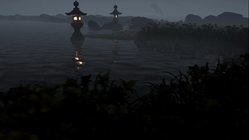 画像ギャラリー No.003のサムネイル画像 / 日本神話×海洋恐怖症ホラー「黄泉園」,2026年第4四半期にSteamで発売。水没庭園を探索する一人称視点の脱出型ゲーム