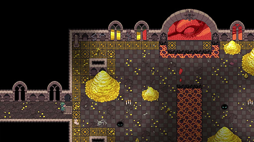 画像ギャラリー No.006のサムネイル画像 / 「一歩踏み外せば即終わり」の極限探索。怪物の巣に潜入し，罠をかいくぐって金銀財宝を奪うローグライトステルス「Don't Wake the Beast」