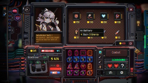 画像ギャラリー No.004のサムネイル画像 / ダイスを振って叩きつける！ どこまでも途切れない戦闘が続く超攻撃的ダイス・ローグライト「Dicey Hacker 1999」，Steamでリリース