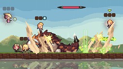 画像ギャラリー No.005のサムネイル画像 / デスクトップ放置型RPG「クルセイダークエスト：ヒーローズタウン」，Steamで配信開始。PC画面の片隅で街づくりと育成を楽しめる