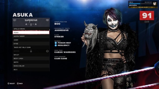 画像ギャラリー No.010のサムネイル画像 / ［インタビュー］“WWEスーパースター”ASUKA選手に聞く，「WWE 2K26」の魅力。WWEにおける自身の10年の振り返りも