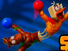 友情破壊系の2人協力アクション「連帯責任」，Switch版を4月30日に発売。2つの体がつながった「結合おもちゃ」が家からの脱出を目指す