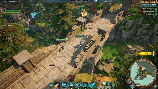 画像ギャラリー No.006のサムネイル画像 / 新作アドベンチャーMOBA「Golden Tides」に対し，KRAFTONらが350万ドルを出資。“次世代のMOBA”として期待が高まる