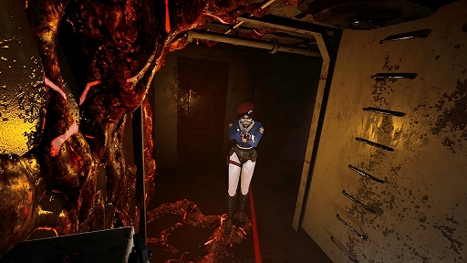 画像ギャラリー No.002のサムネイル画像 / レトロ風サバイバルホラー「Ground Zero」，配信開始。隕石の衝突により崩壊した韓国を舞台に奇怪な有機体と戦う