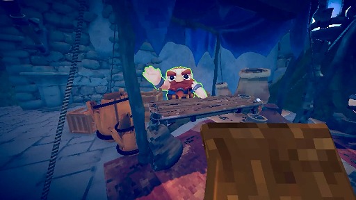 画像ギャラリー No.005のサムネイル画像 / 手に取るはツルハシと剣。掘って作ってバトルする，一人称視点の協力型ローグライトアクション「Stonewards」，Steamストアページを公開