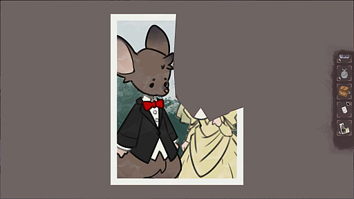 画像ギャラリー No.005のサムネイル画像 / 記憶喪失のネズミが主人公。自己存在の危機に直面しながら悪夢の出口を探る。ポイント＆クリックADV「Void: EMMA」，体験版を配信中