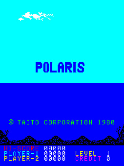 画像ギャラリー No.001のサムネイル画像 / アケアカ版「ポラリス」，4月9日配信。潜水艦を操作し，戦闘機や艦船，潜水艦など，全方位からの攻撃に立ち向かうシューティングゲーム