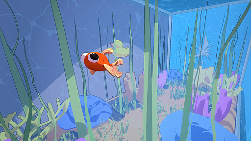 画像ギャラリー No.004のサムネイル画像 / 金魚が家からの脱出を目指す3Dプラットフォーマー「Barely Breathing」，2026年内に発売