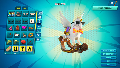 画像ギャラリー No.003のサムネイル画像 / 発売翌日から無料配布。意志を持った小道具が激突するパーティー対戦ゲーム「Prop Sumo」，Epic Games Storeで配布中