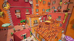 画像ギャラリー No.010のサムネイル画像 / ピザを片手にジャンプ，スイング，そしてグライディング。箱庭型3Dプラットフォームゲーム「Pizzapocalypse 2」，ゲームプレイトレイラーを公開