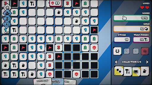 画像ギャラリー No.002のサムネイル画像 / 誰もが知る「マインスイーパー」をベースに，ローグライト要素を融合したタクティカルゲーム「インフィニティ・マインスイーパー：戦術領域」，2026年5月7日に発売