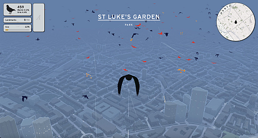 画像ギャラリー No.001のサムネイル画像 / 数十万羽の中から，たった1羽を見つけ出す。鳩になって運命の相手を探す「Pigeon: A Love Story」の体験版公開