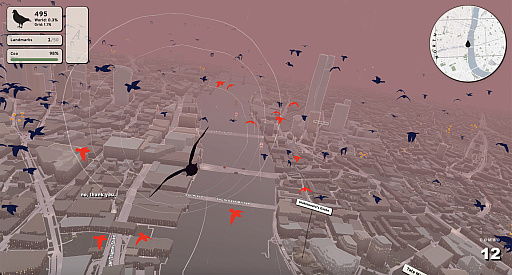 画像ギャラリー No.004のサムネイル画像 / 数十万羽の中から，たった1羽を見つけ出す。鳩になって運命の相手を探す「Pigeon: A Love Story」の体験版公開