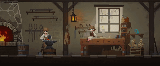 画像ギャラリー No.009のサムネイル画像 / 訳ありのコンビが鍛冶屋再建を目指す鍛冶屋経営シム「トカトントン：片腕の鍛冶屋」，デモ版を配信開始