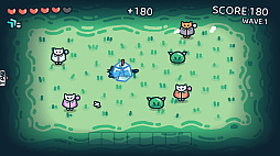 画像ギャラリー No.005のサムネイル画像 / 猫をなでるだけで攻撃が発動，世界を救うゆるかわシューティングゲーム「なでねこ」発表。2026年内に発売