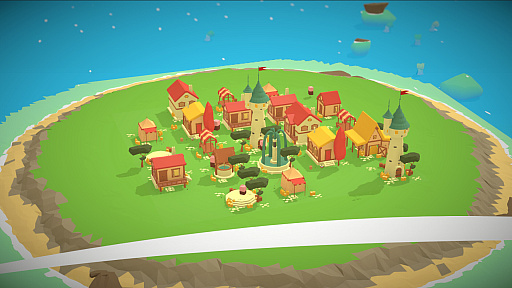 画像ギャラリー No.005のサムネイル画像 / 同じ建物を3つそろえることで進化，シンプルな配置が複雑な都市へと発展する。ローグライクパズル都市建設ゲーム「Triple Realms」発表，2026年6月23日に発売予定