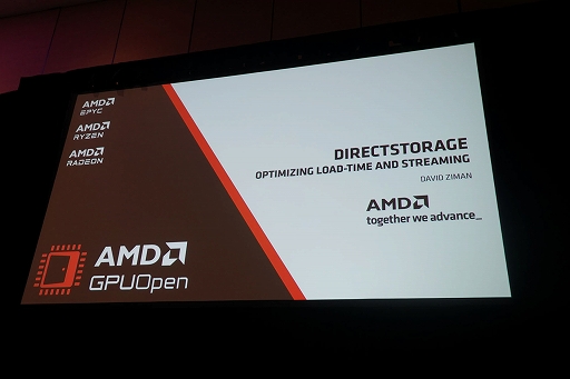 GDC 2023Windowsοե륷ƥDirectStorageפSSDPCǥ󥰤®