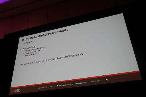 GDC 2023Windowsοե륷ƥDirectStorageפSSDPCǥ󥰤®