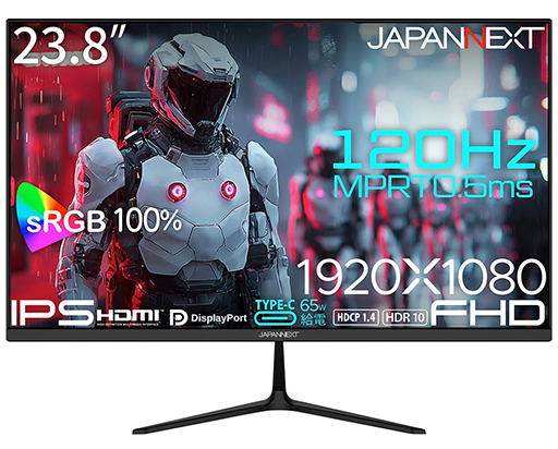 ꡼ No.001Υͥ / USB Type-C³ǽ120Hzɽб23.8եHDǥץ쥤JAPANNEXTȯ