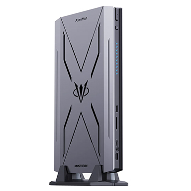 画像ギャラリー No.001のサムネイル画像 / ノートPC向けGeForce RTX 5070を搭載したゲーマー向け薄型デスクトップPCがMinisforumから登場