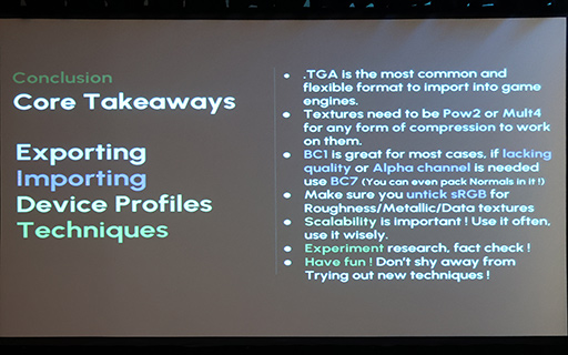 画像ギャラリー No.016のサムネイル画像 / テクスチャ圧縮技術ソムリエが紹介する「テクスチャ圧縮技術の選び方」［GDC 2026］
