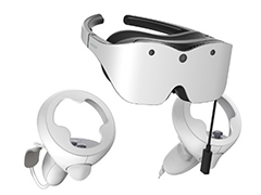 シャープの軽量VR HMD「Xrostella VR1」のクラウドファンディングキャンペーンがはじまる。価格は約20万円から