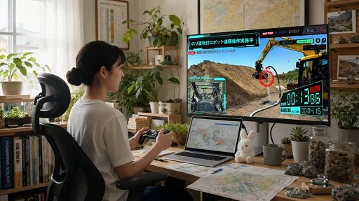 画像ギャラリー No.007のサムネイル画像 / 鹿島建設の卓上スピーカー「OPSODIS 1」，ヘッドフォンを装着したような音場を体験。ASMRにも最適な機材だ［TGS2026］