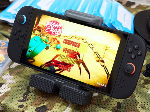 画像ギャラリー No.014のサムネイル画像 / 薄型ディスプレイでもガンシューティングをプレイできる「G'AIM'E」の新モデルを体験。達成電器＆パイオニアブースをレポート［TGS2026］