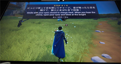 画像ギャラリー No.007のサムネイル画像 / 脳波と体の動きでゲームをプレイ。TGSの「オールアクセシビリティコーナー」をレポート［TGS2026］