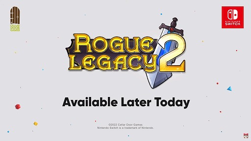 Rogue Legacy 2 - Indie World Showcase 11.9.2022 - Nintendo Switch