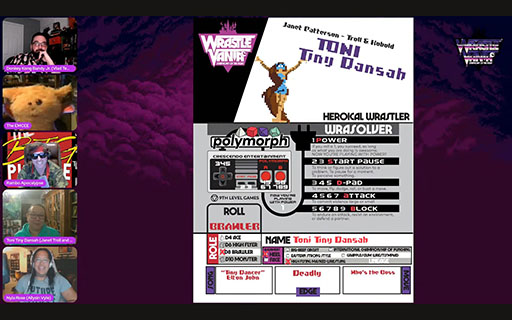 画像ギャラリー No.006のサムネイル画像 / レトロゲームとメトロイドヴァニアにプロレスを融合!? TRPG「WRASTLEVANIA」のクラウドファンディングがまもなく終了