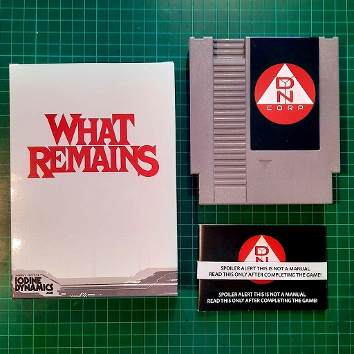 ���������꡼ No.002�Υ���ͥ������ / �ե��ߥ���/NES�ѥ��եȡ�What Remains�ס����Τ���ʸ������档NES�����ȥ�å��������줿��͸�����������ߤ�������臘ADV������