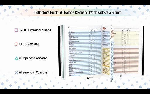 画像ギャラリー No.006のサムネイル画像 / 1300ページ超でPS1の歴史を語る，4冊組の未公認書籍のクラファンを展開中。ソフトや内部構造，限定版，未発売ゲームなどの情報を網羅
