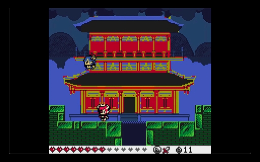 画像ギャラリー No.006のサムネイル画像 / 角の生えた美少女が活躍する，ゲームボーイカラー用メトロイドヴァニア「KUROHI」がクラファンを実施中。PC（Steam）版も用意