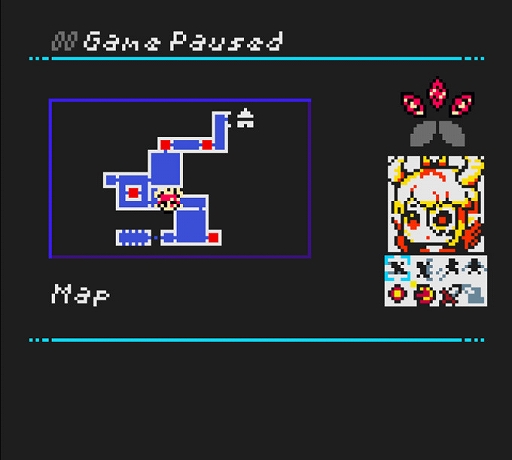 画像ギャラリー No.007のサムネイル画像 / 角の生えた美少女が活躍する，ゲームボーイカラー用メトロイドヴァニア「KUROHI」がクラファンを実施中。PC（Steam）版も用意